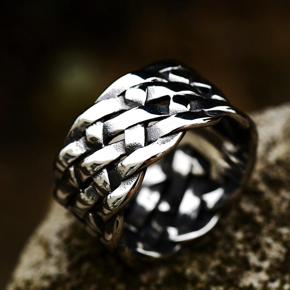 Benedict Weaved Ring | Morbid Rags