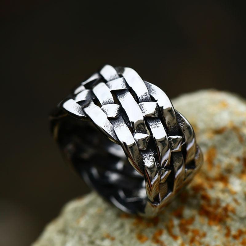 Benedict Weaved Ring | Morbid Rags