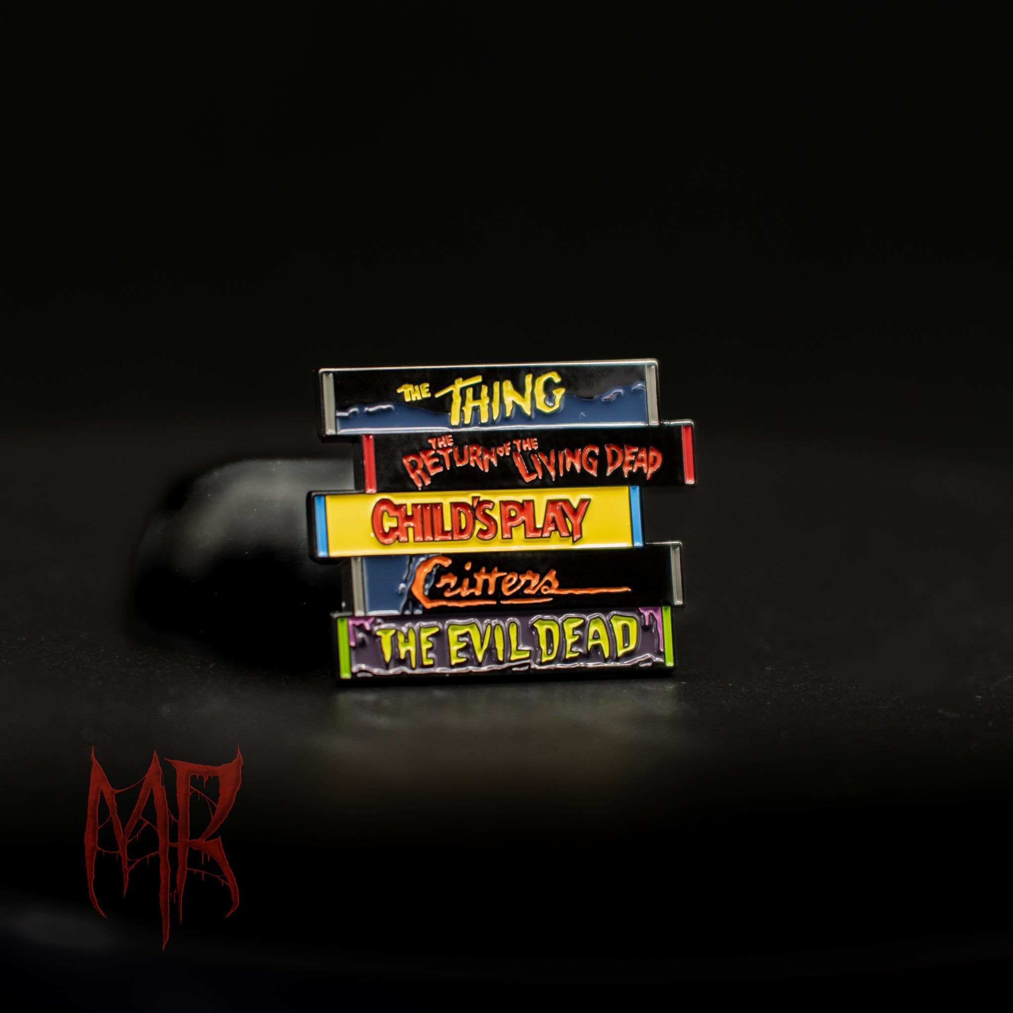 Horror VHS 2 Pin Front