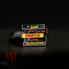 Horror VHS 2 Pin Front