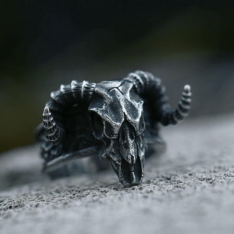 Magnus Ram Ring Front - Morbid Rags