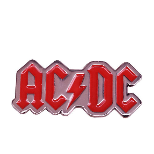 ACDC Red Pin Front